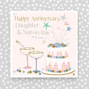Molly Mae Daughter & Son In Law Anniversary Card - FB223