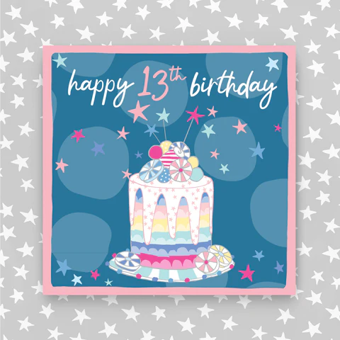 Molly Mae 13th Birthday Card - PH31