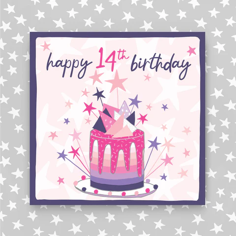 Molly Mae 14th Birthday Card - PH32