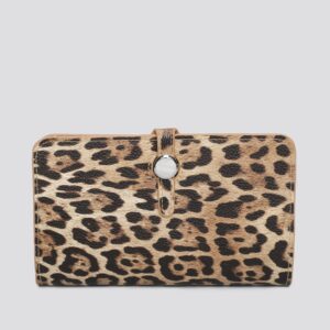 Dogon (Designer Inspired) Leopard Print Wallet - 7144