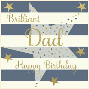 Rush Design Dad Birthday Card - EL014