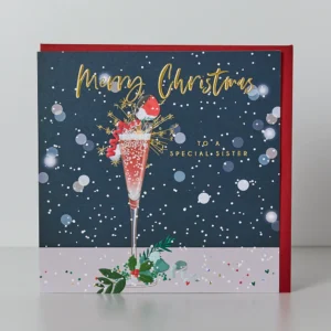 Belly Button Designs Sister Christmas Card - ELX268