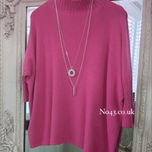 Ella Jumper - Hot Pink