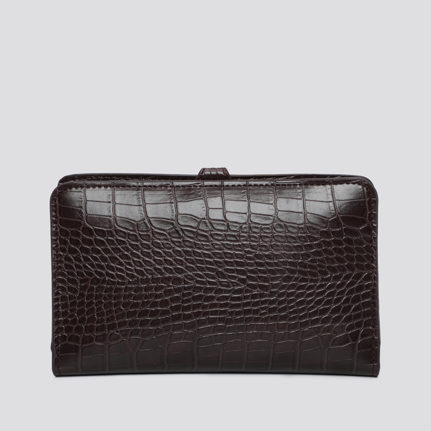 Dogon (Designer Inspired) Crocodile Print Wallet 7147 - Red - Image 3