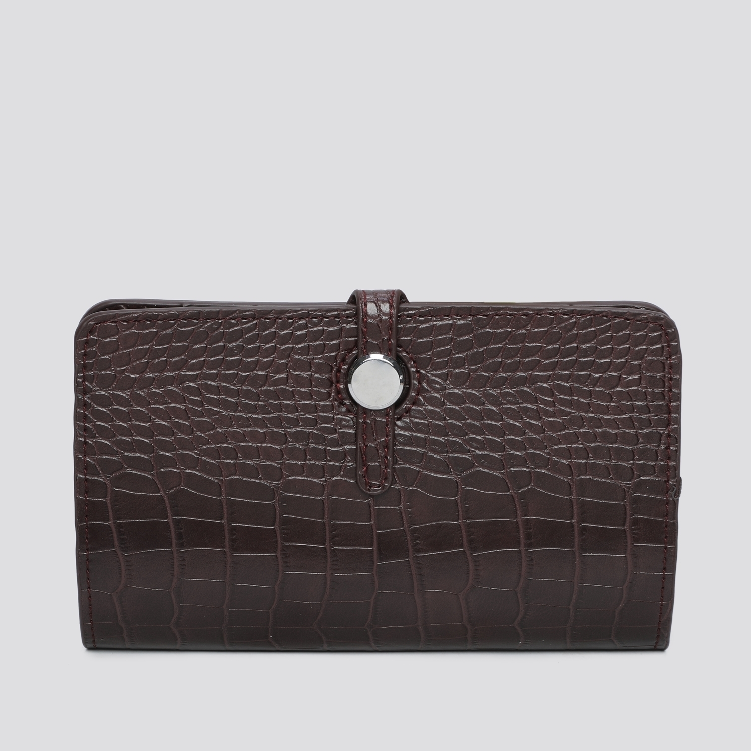 Dogon (Designer Inspired) Crocodile Print Wallet 7147 - Red - Image 10
