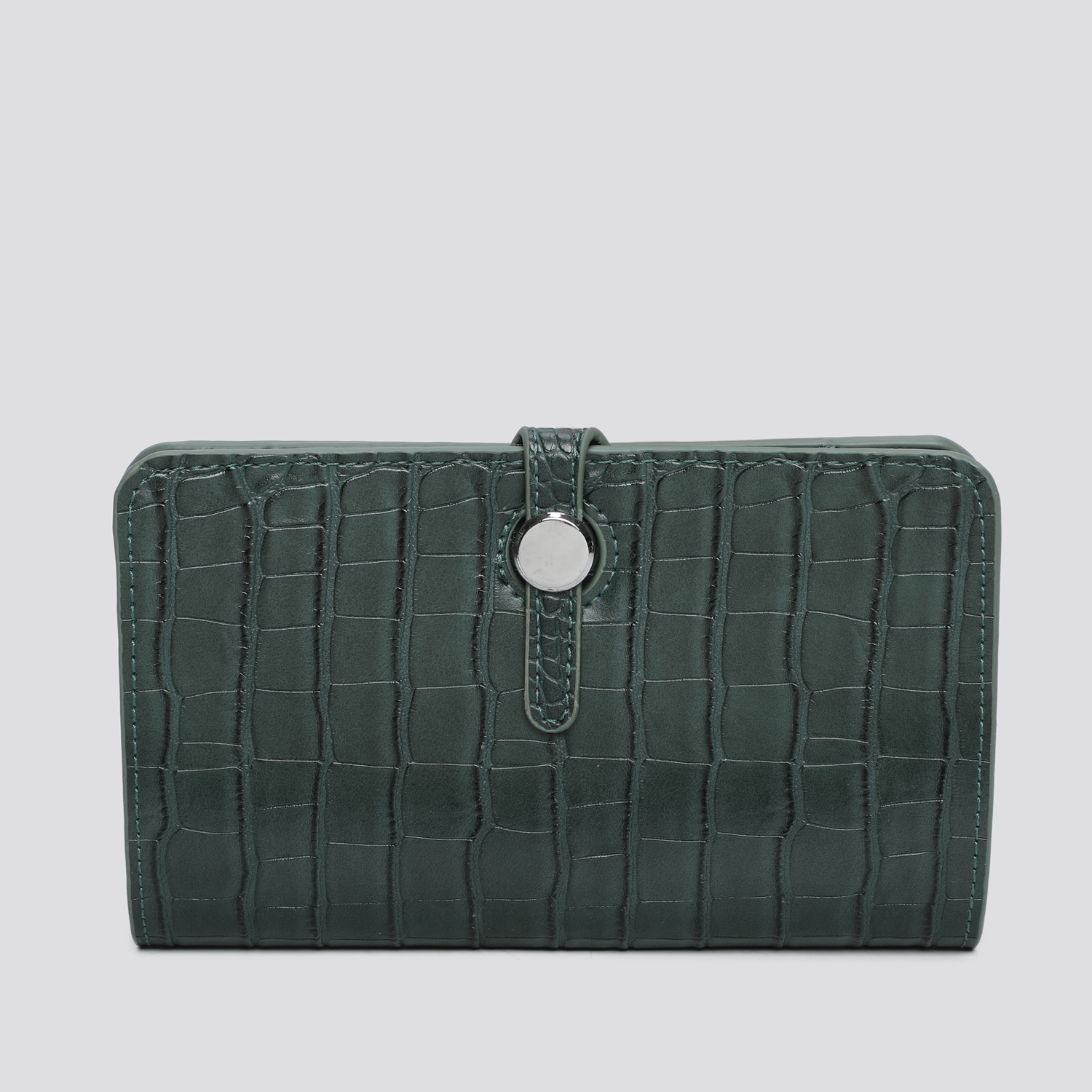 Dogon (Designer Inspired) Crocodile Print Wallet 7147 - Red - Image 11