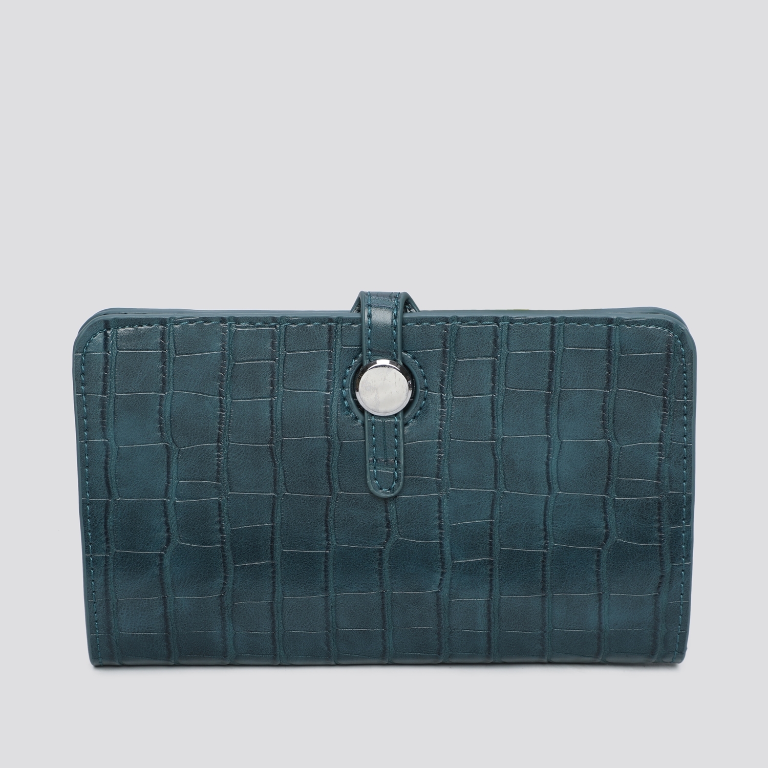Dogon (Designer Inspired) Crocodile Print Wallet 7147 - Red - Image 9
