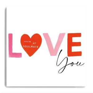 Janie Wilson Love You Card - SRV08
