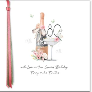 Five Dollar Shake 80th Birthday Card - RR71