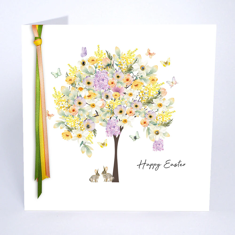 Five Dollar Shake Easter Tree Card - RRE2