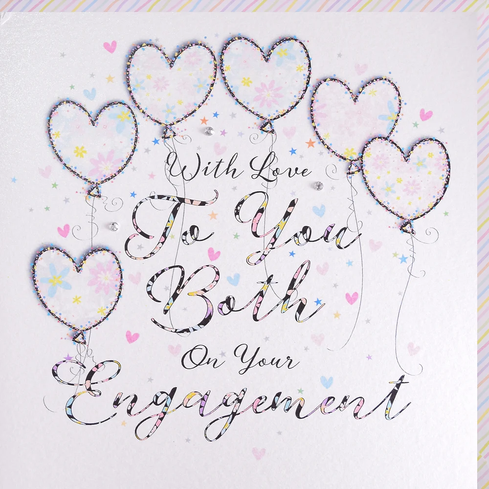 Wendy Jones-Blackett Engagement Card - UP17