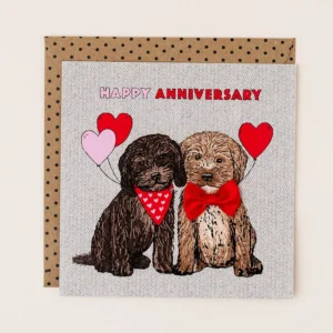 Apple & Clover Anniversary Card - FE013