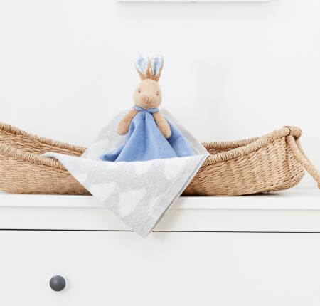 Peter Rabbit Comfort Blanket Blue - PO1735 - Image 3