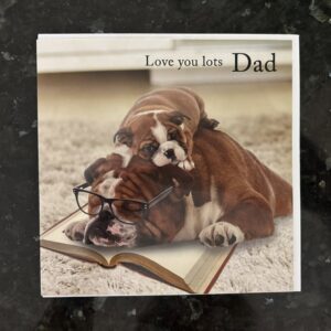 Tracks Publishing Dogs Father's Day Card - FD109