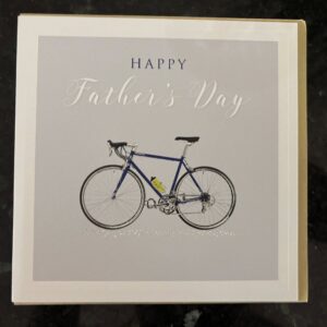 Tracks Publishing Bicycle Father's Day Card - FD222