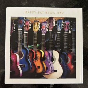 Tracks Publishing Guitars Father's Day Card - FD229