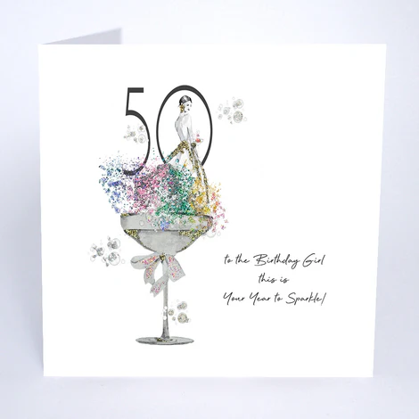 Five Dollar Shake 50th Birthday Card - GR17