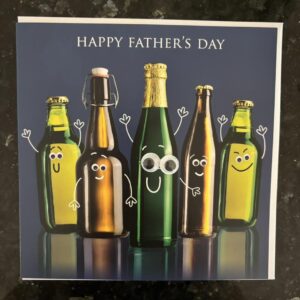 Tracks Publishing Beer Bottles Father's Day Card - FD209