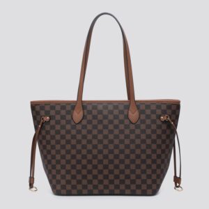 Neverfull (Designer Inspired) Large Tote Bag 1937 - Brown