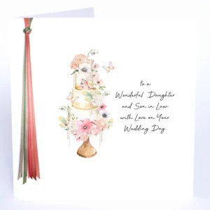 Five Dollar Shake Daughter & Son In Law Wedding Card - RRL4