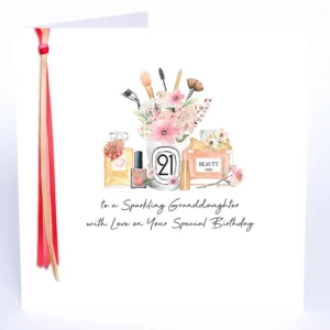 Five Dollar Shake Granddaughter 21st Birthday Card - RRL41