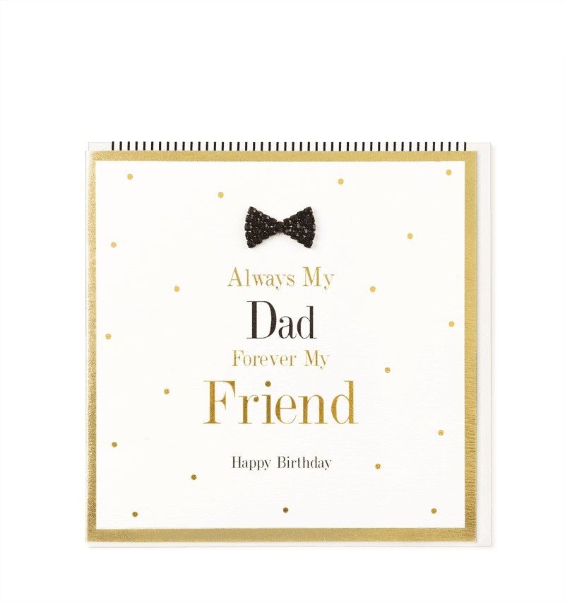 Hearts Designs Dad Birthday Card - BT14