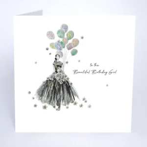Five Dollar Shake Beautiful Birthday Girl Card - GR7