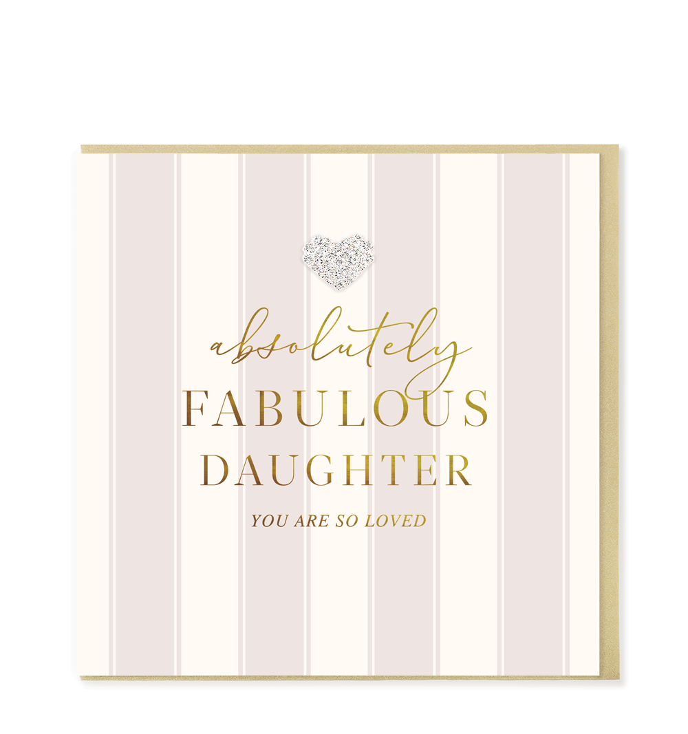 Hearts Designs Daughter Card - LN75