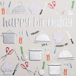 Wendy Jones-Blackett Cooking Birthday Card - Q1470
