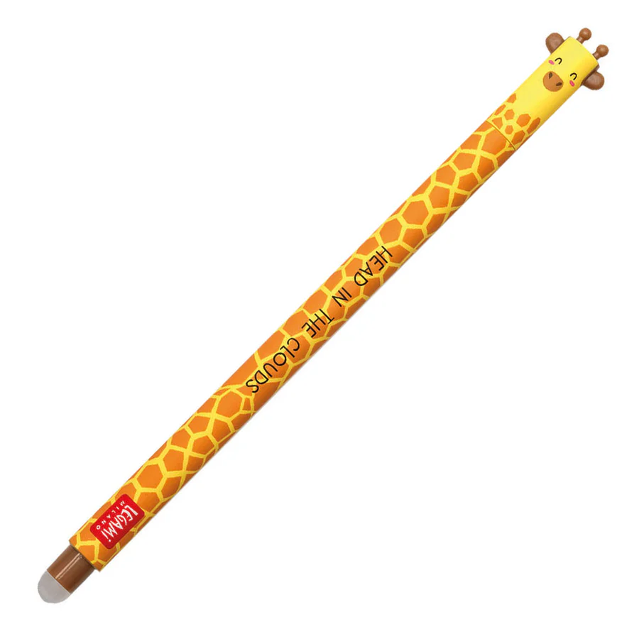 Legami Erasable Gel Pen - Giraffe - Image 4