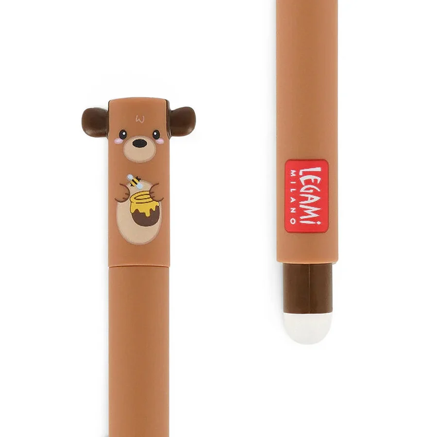 Legami Erasable Gel Pen - Teddy Bear - Image 2