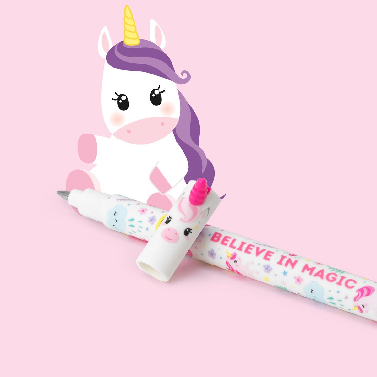 Legami Erasable Gel Pen - Unicorn - Image 3
