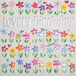 Wendy Jones-Blackett Little Flowers Birthday Card - Q1501