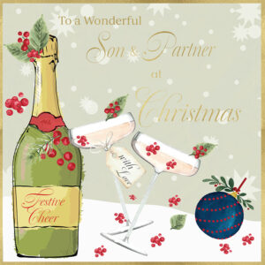 Rush Design Son And Partner Christmas Card - SN27