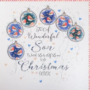 Wendy Jones-Blackett Son Christmas Card - UPAX0013