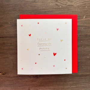 Megan Claire Favourite Person Card - VHP12
