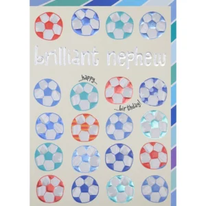 Wendy Jones-Blackett Nephew Birthday Card - RS055