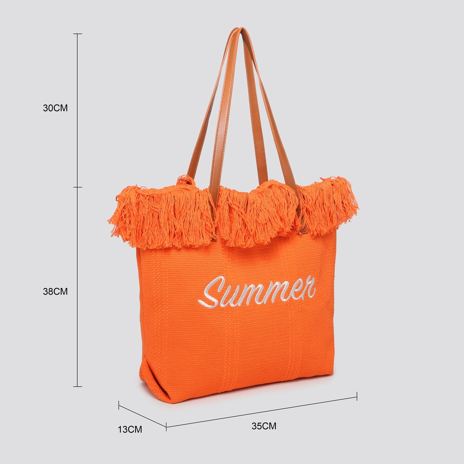 Summer Beach Bag 3199 - Cream - Image 2