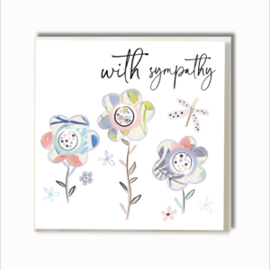 Katie Phythian Sympathy Card - FL012