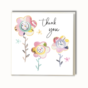 Katie Phythian Card Thank You Card - FL042