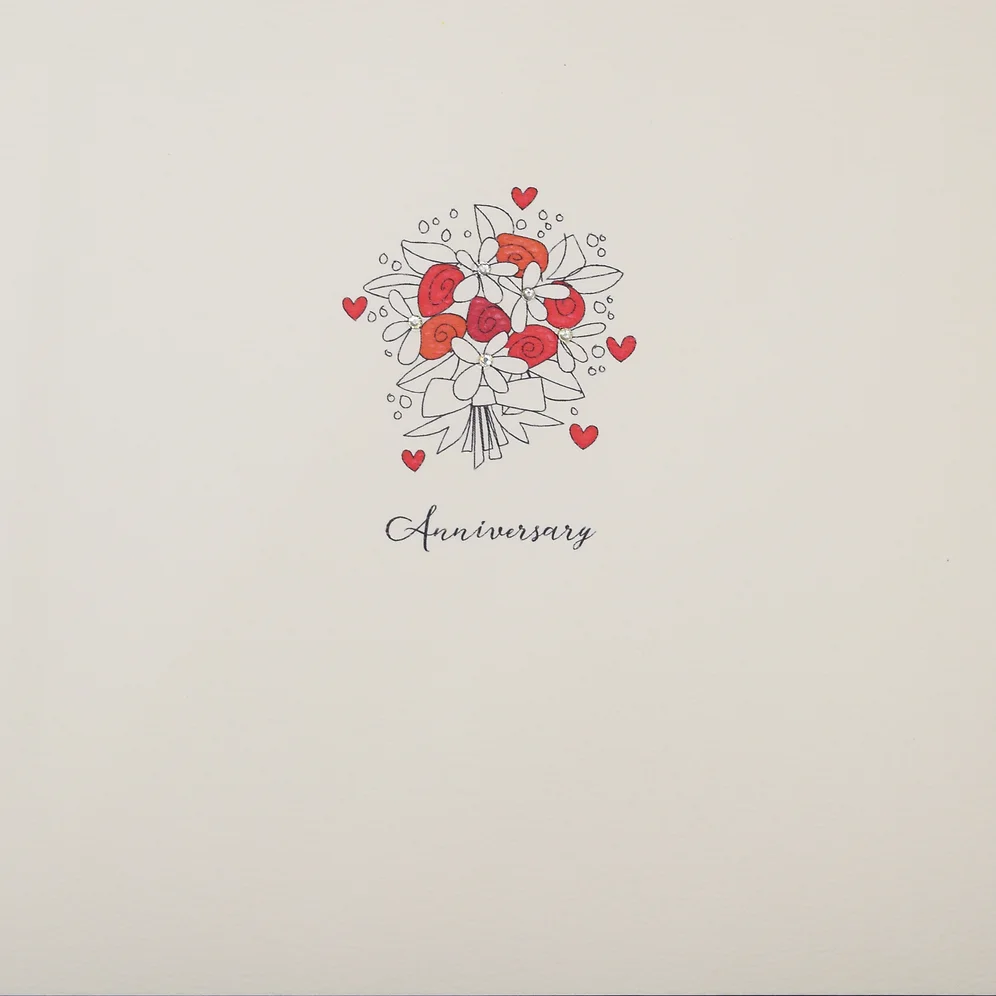 Wendy Jones-Blackett Anniversary Card - FL23