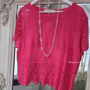 Lacie Top - Hot Pink