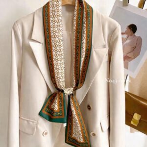 Snaffle Bit Twilly Scarf - Green