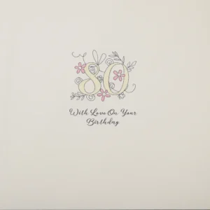 Wendy Jones-Blackett 80th Birthday Card - FL44