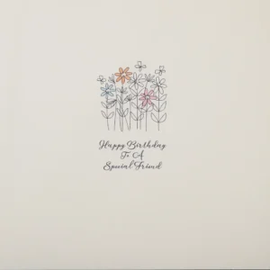 Wendy Jones-Blackett Special Friend Birthday Card - FL54