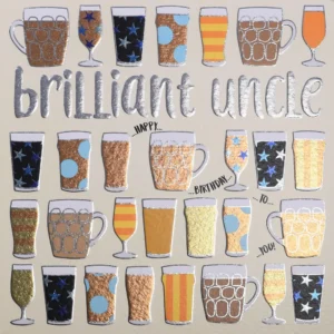 Wendy Jones-Blackett Uncle Birthday Card - Q1453
