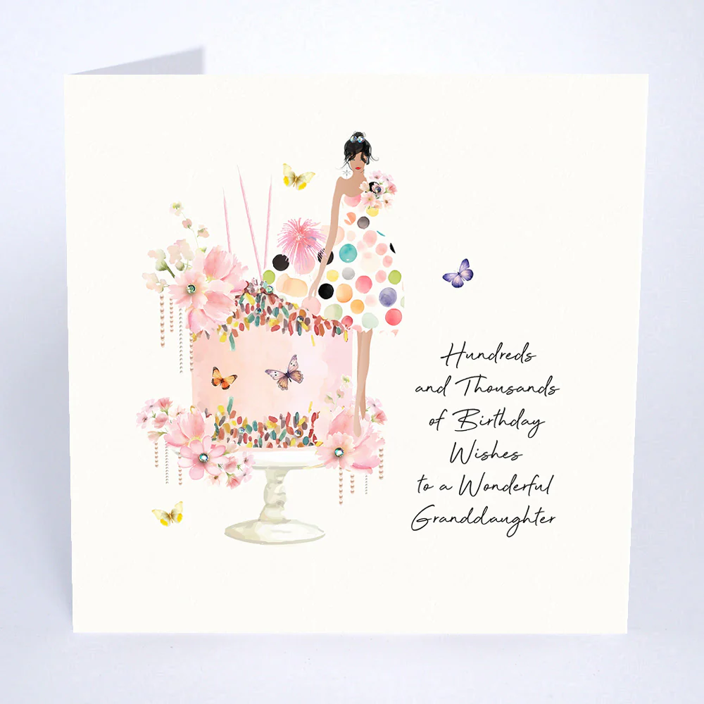 Five Dollar Shake Granddaughter Birthday Card - BF39