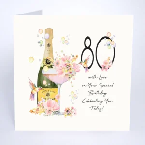 Five Dollar Shake 80th Birthday Card - BF51