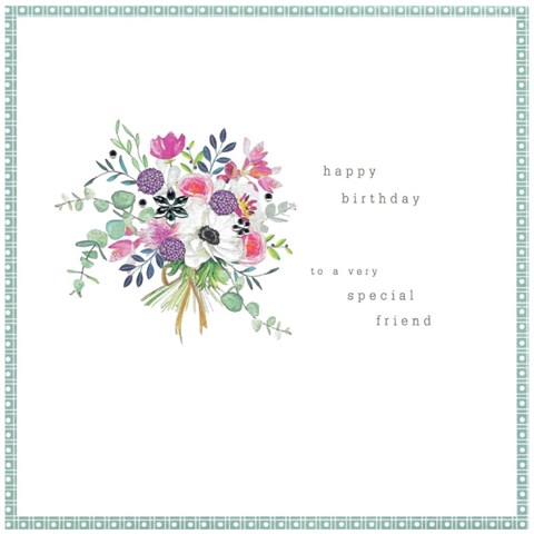 Cinnamon Aitch Special Friend Birthday Card - PHL08