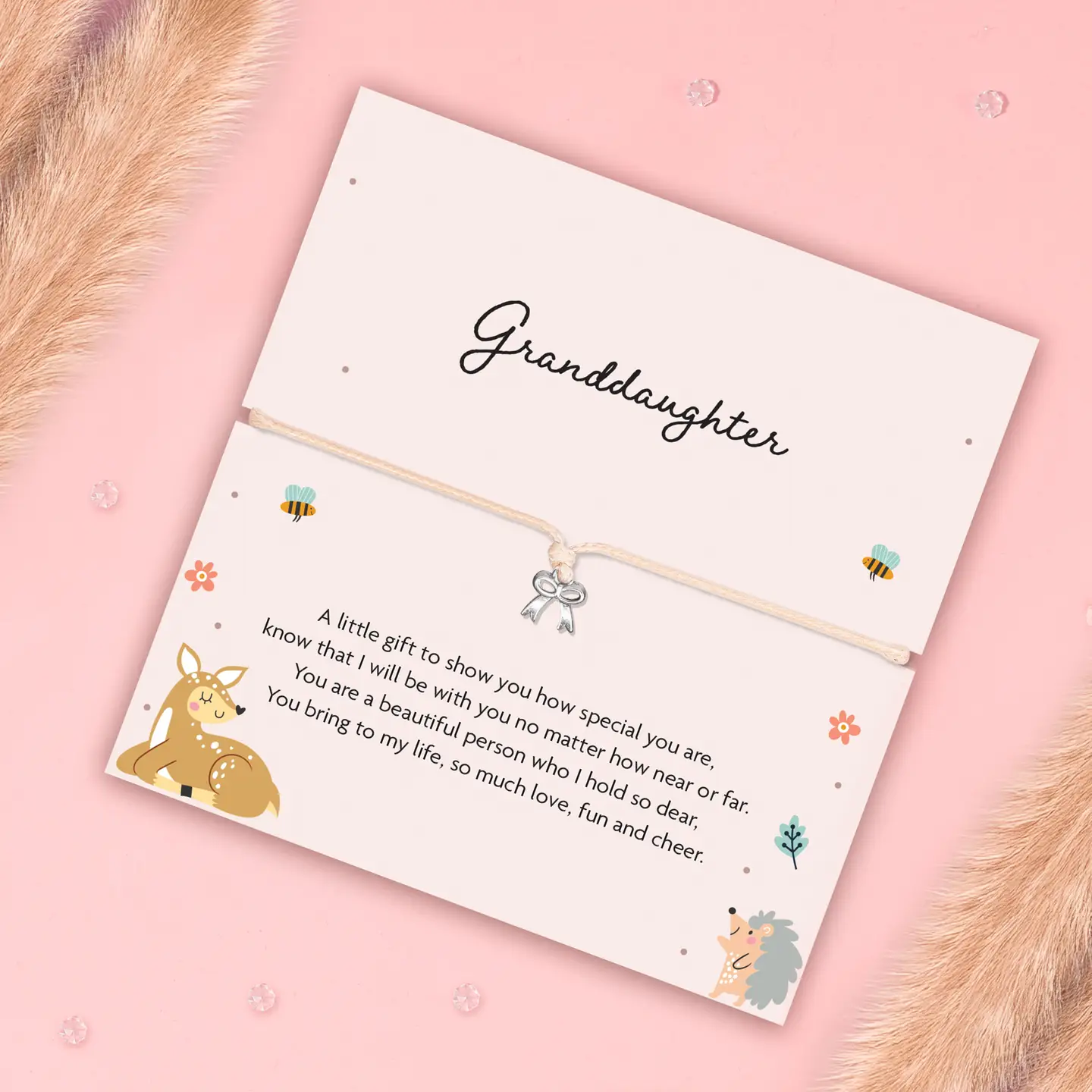 Letterbox Love Granddaughter Bracelet